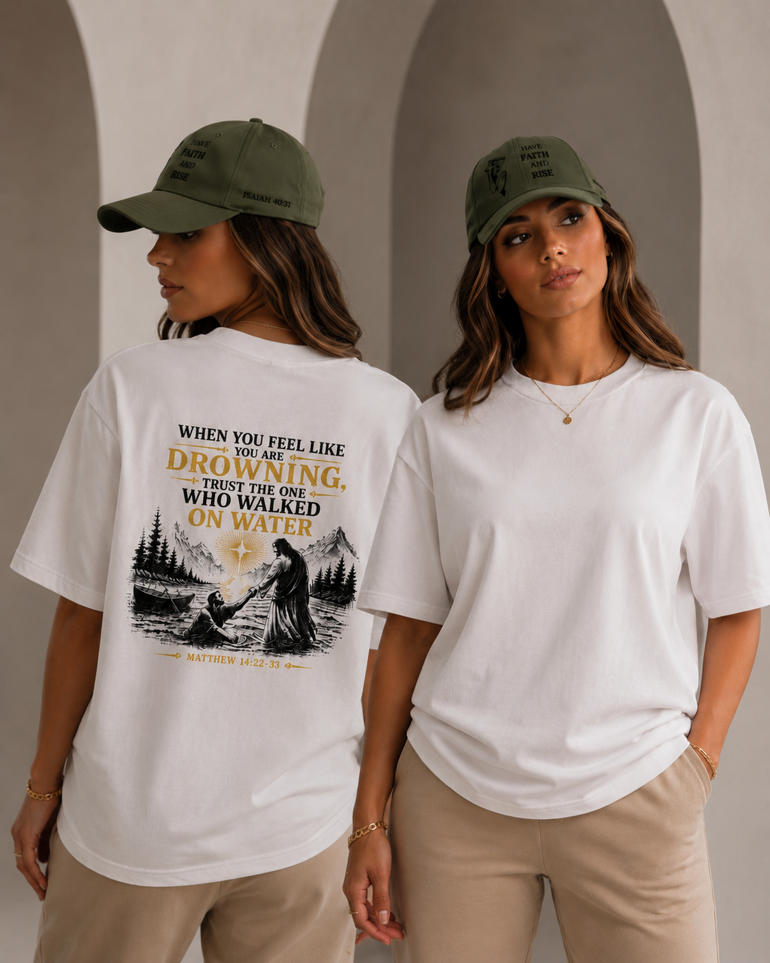 When You Feel Like Drowning — Faith T-Shirt