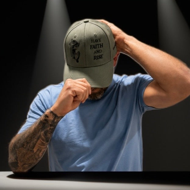 Have Faith and Rise hat